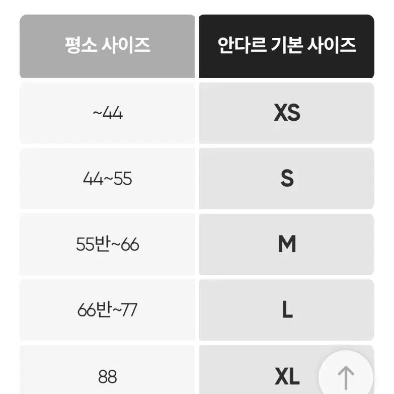 (전지현착용)  안다르 기모 샤론부츠컷!!숏(S)-새상품!