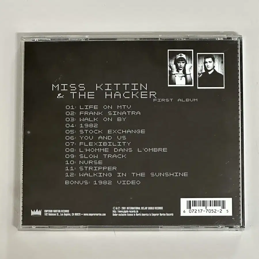 Miss Kittin & the Hacker 수입반