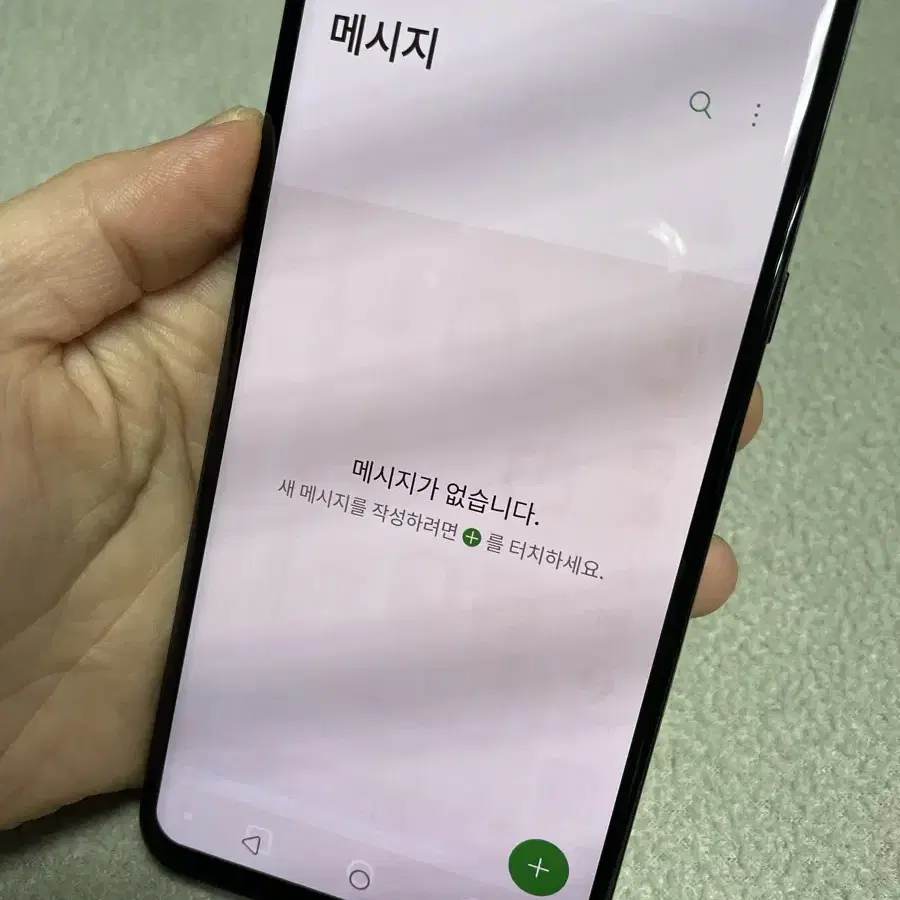 28.자급제/LG G8(G820)/블랙/128GB/진한잔상/부산