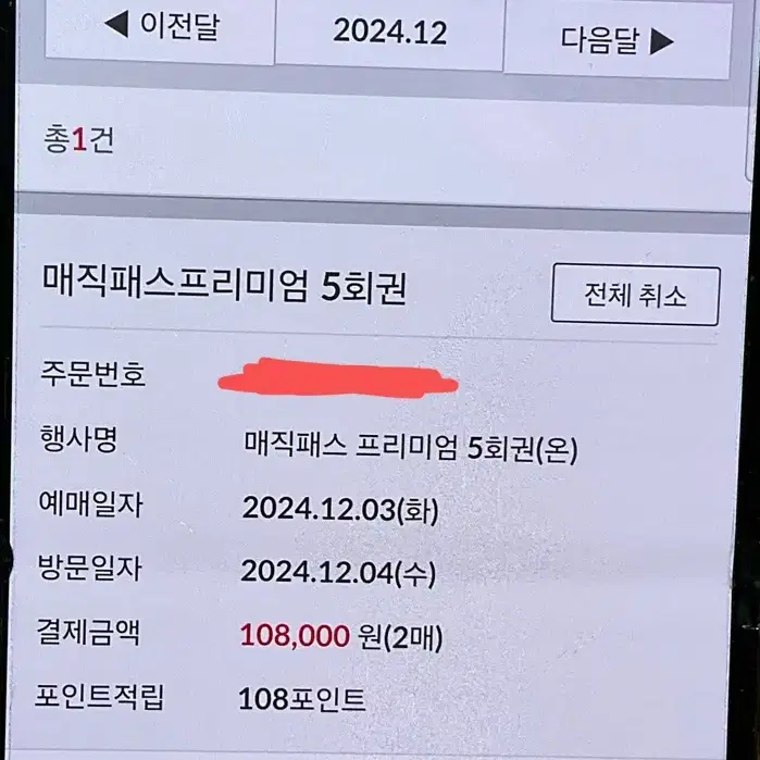 1204 롯데월드 매직패스