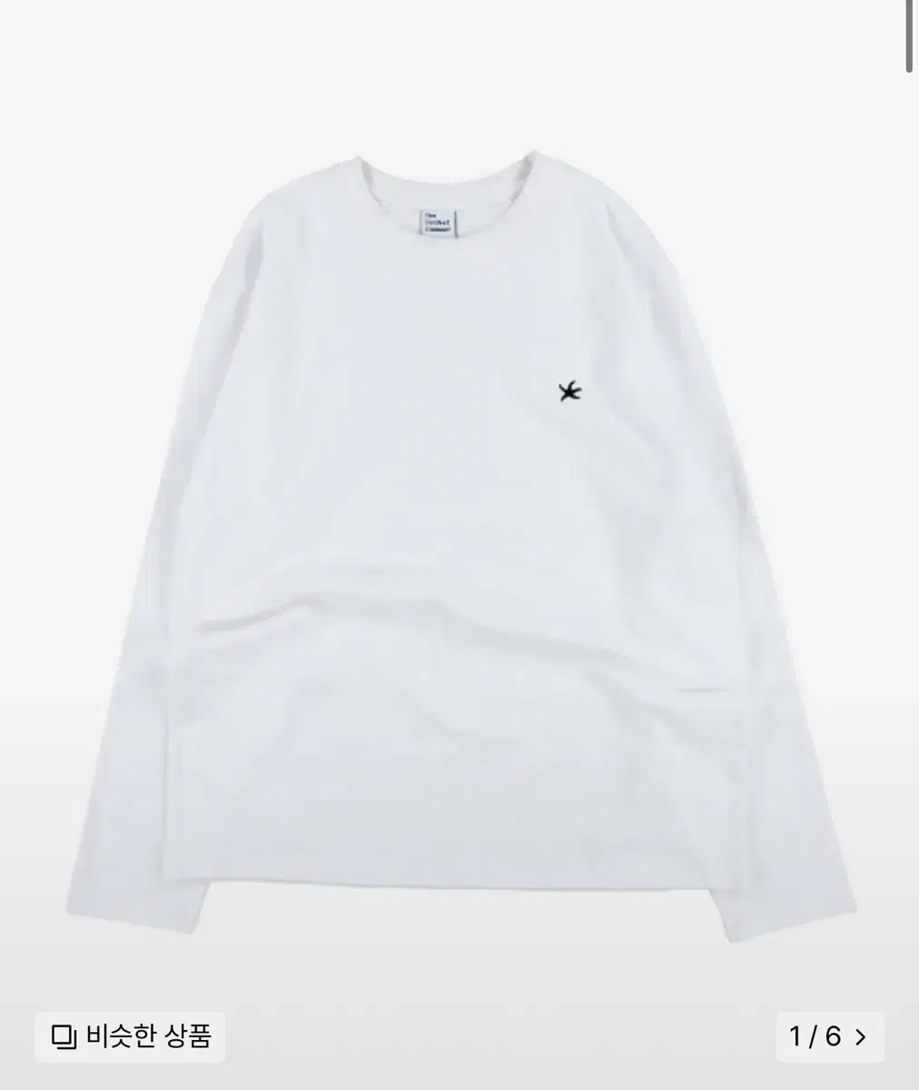 더콜디스트모먼트 starfish mini logo long sleeve