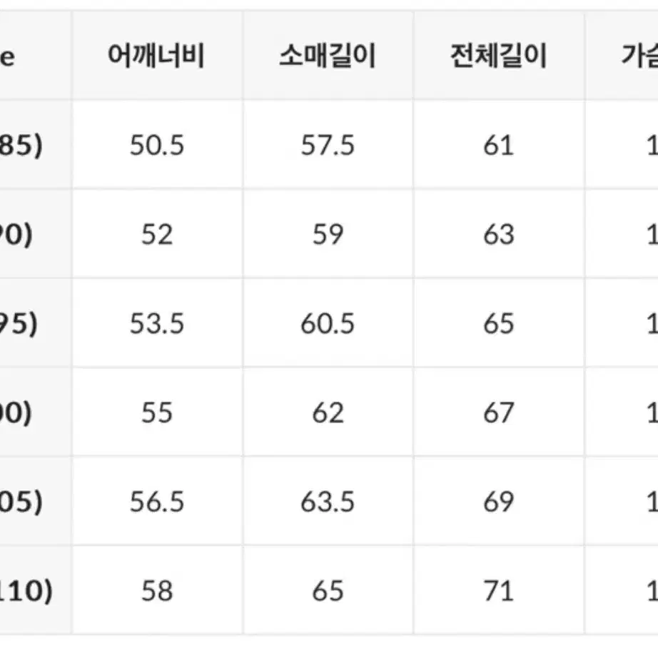 스파오 패딩