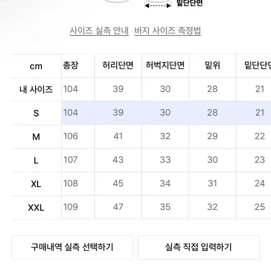 유니폼브릿지 셀비지데님