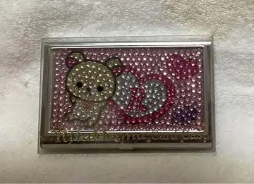 미개봉 새상품 코리락쿠마 큐빅 카드 케이스 명함지갑 리락쿠마