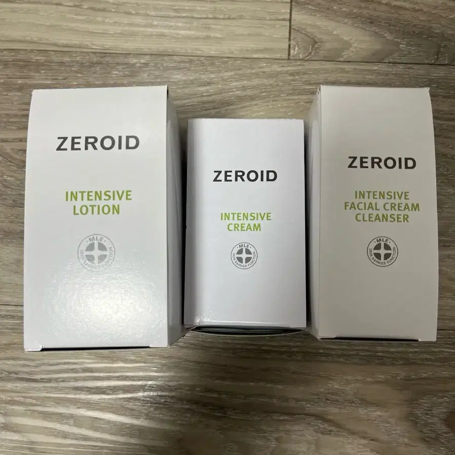 Zeroid 로션 클렌징 크림