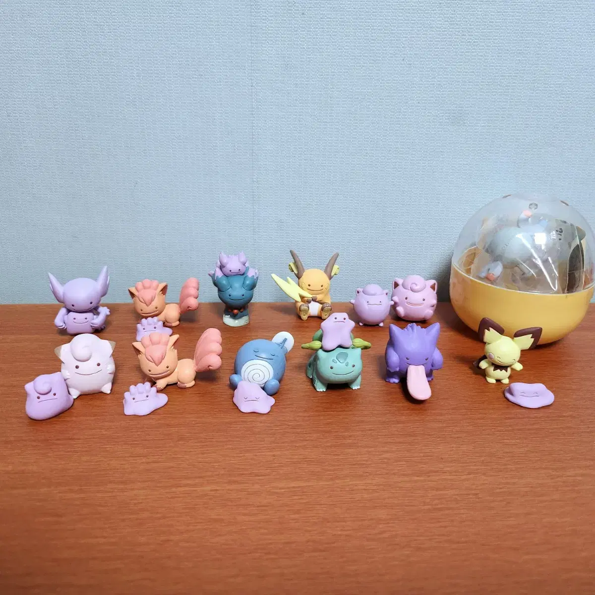 Pokémon Transformations Metamon Gacha Figures Phantom Pichu Strange Sea Muuma Sixthale Metamon