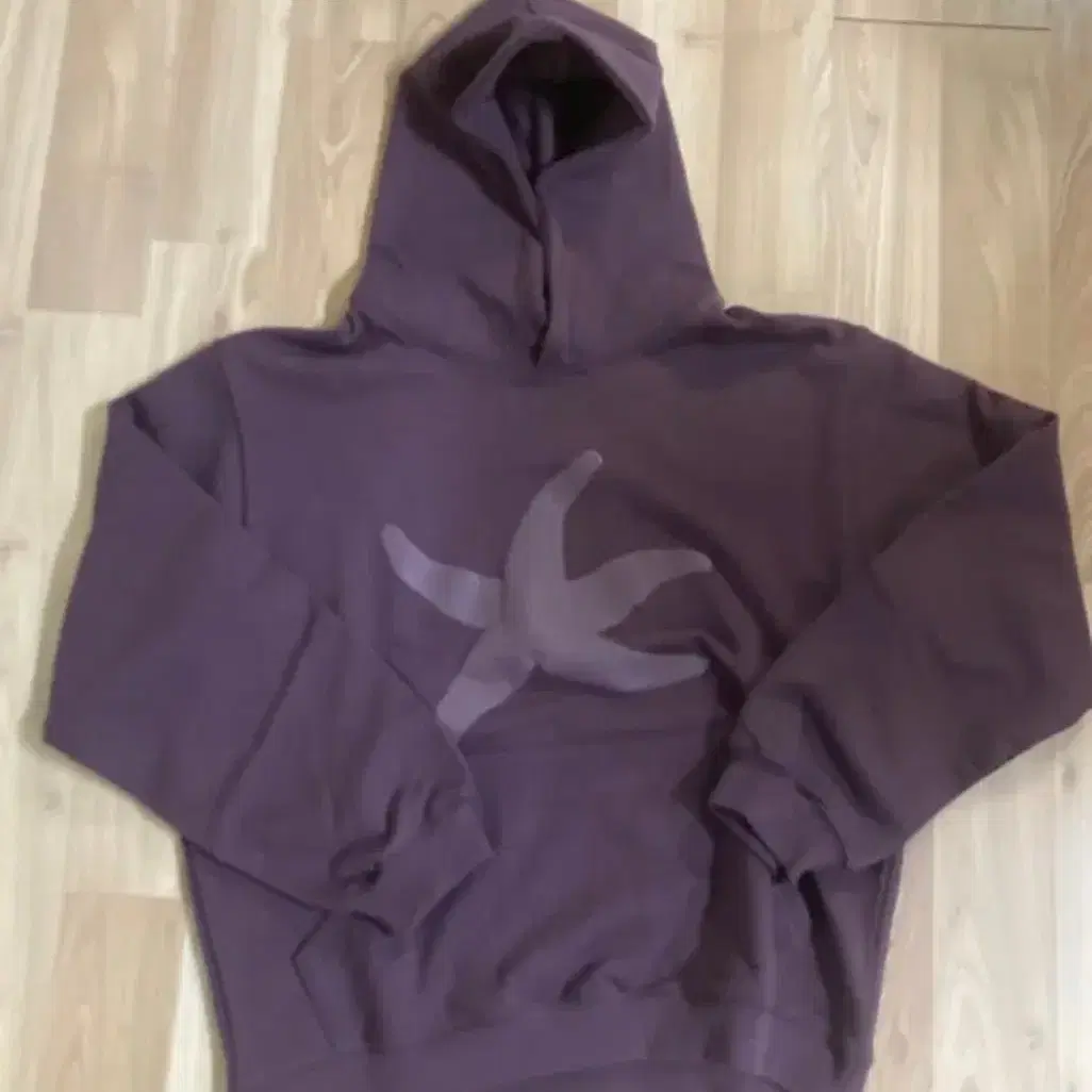 TCM starfish hoodie (dark wine) 더콜디스모먼트