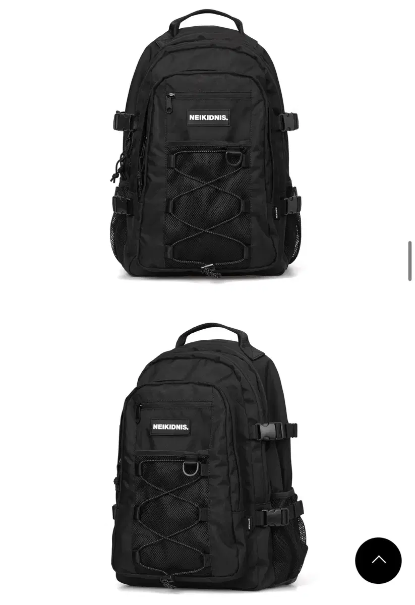 네이키드니스 MESH STRING BACKPACK / BLACK