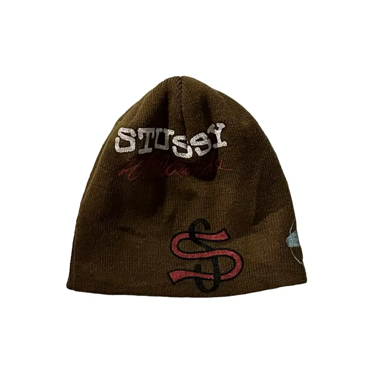 스투시 stussy Mixed Logo Skullcap 비니