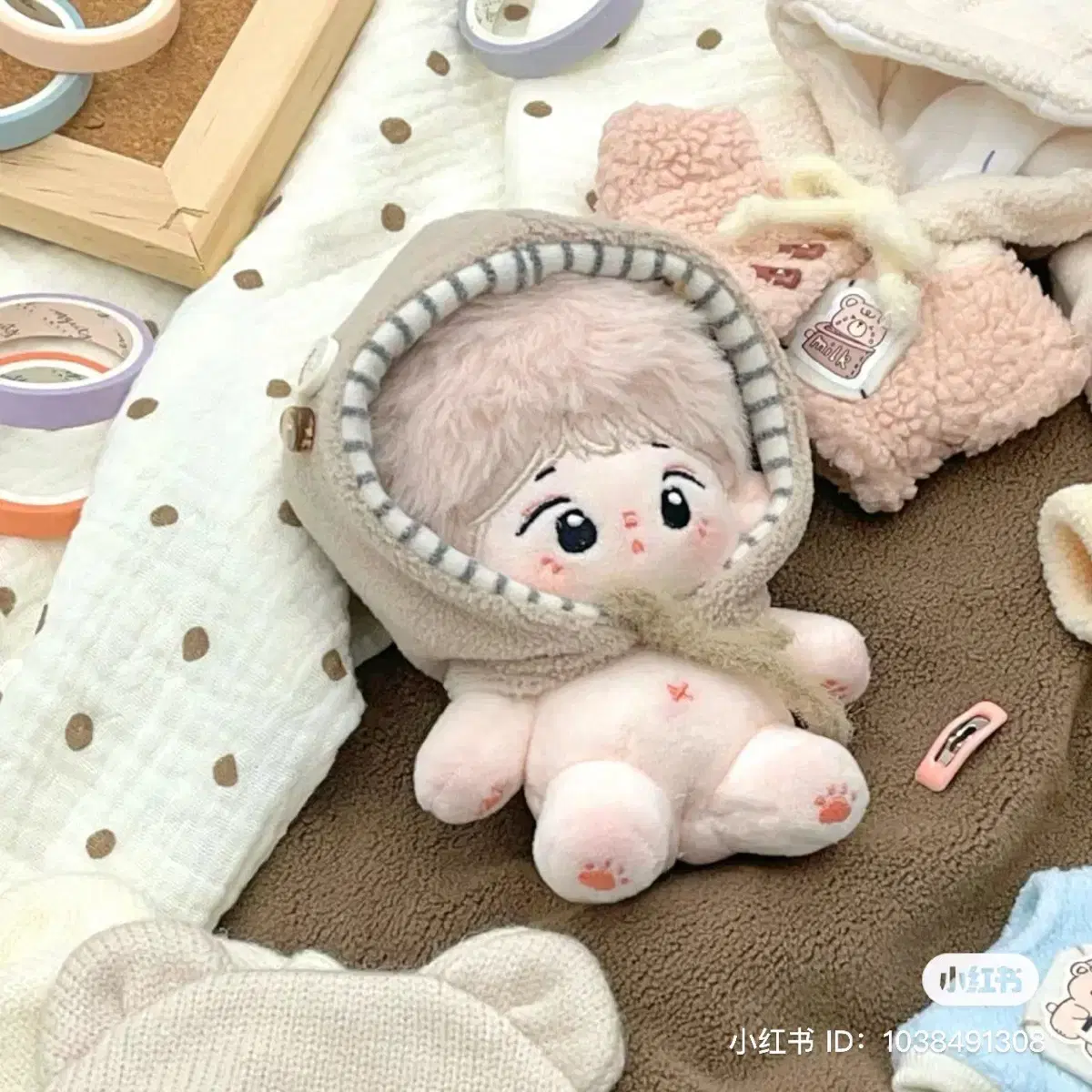 10cm 솜인형옷 밀크캐럿 옷장 양도