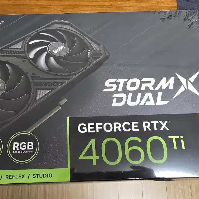 미개봉 ㅡ이엠텍 4060ti STORM X Dual