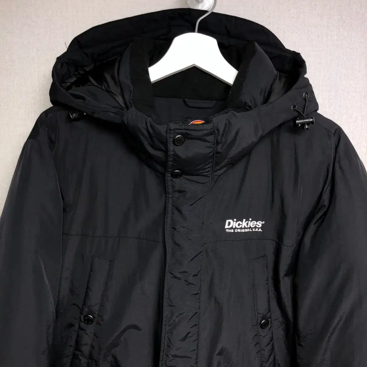 Dickies 블랙 패딩 점퍼 L (100)