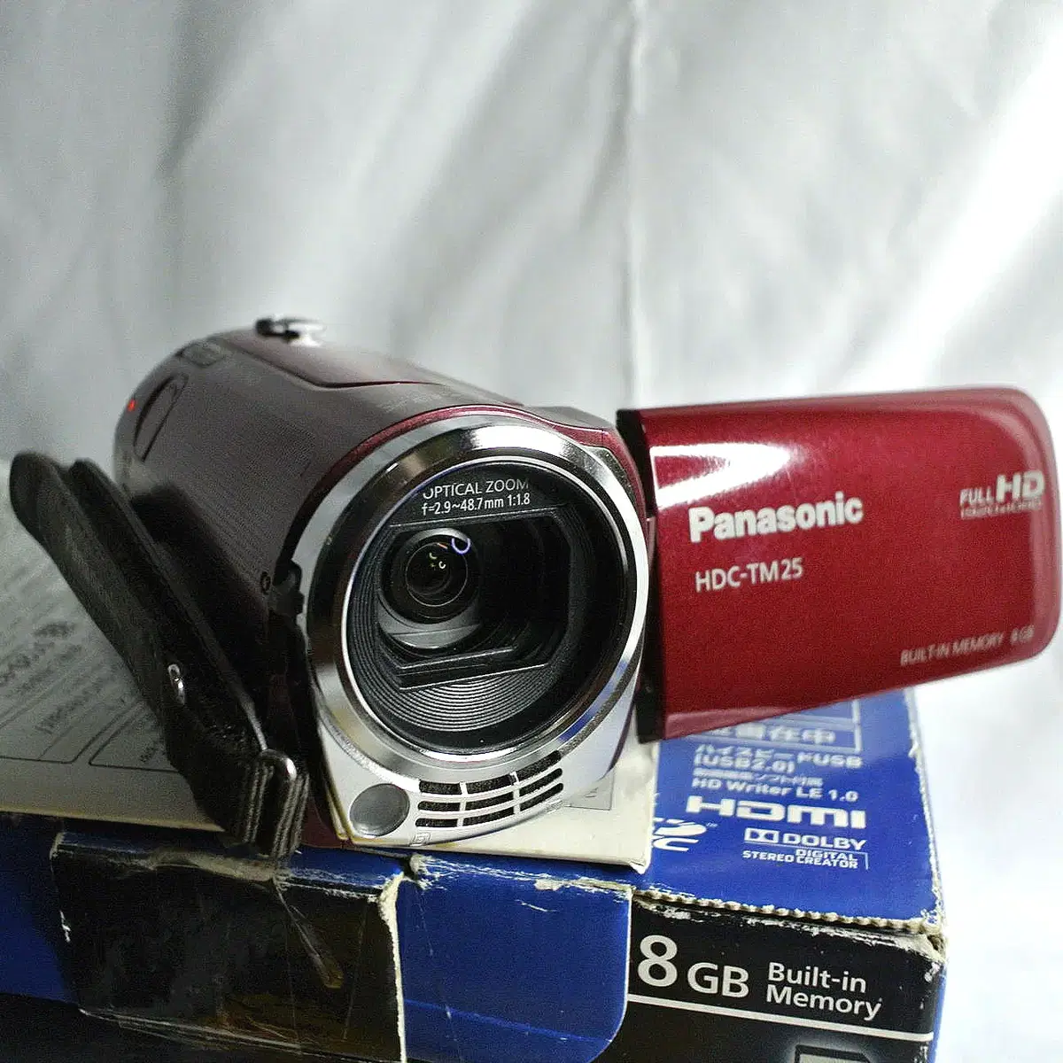 Panasonic HDC TM25 빈티지캠코더