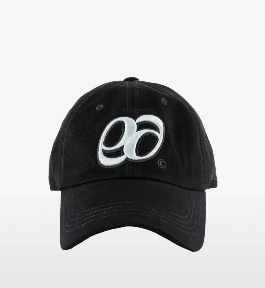 애즈온 99 SYMBOL BALL CAP / BLACK 새상품