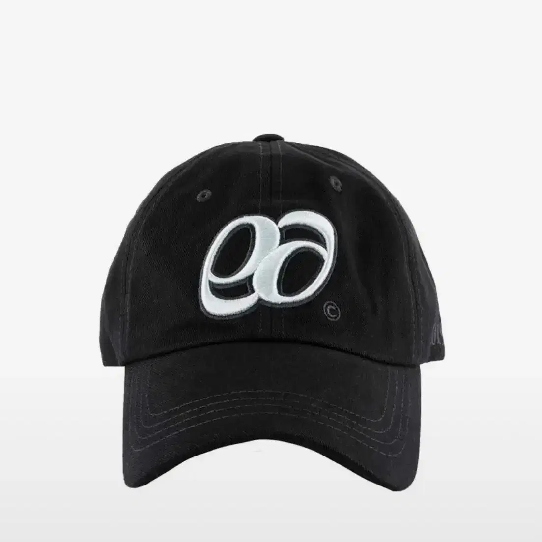 애즈온 99 SYMBOL BALL CAP / BLACK 새상품