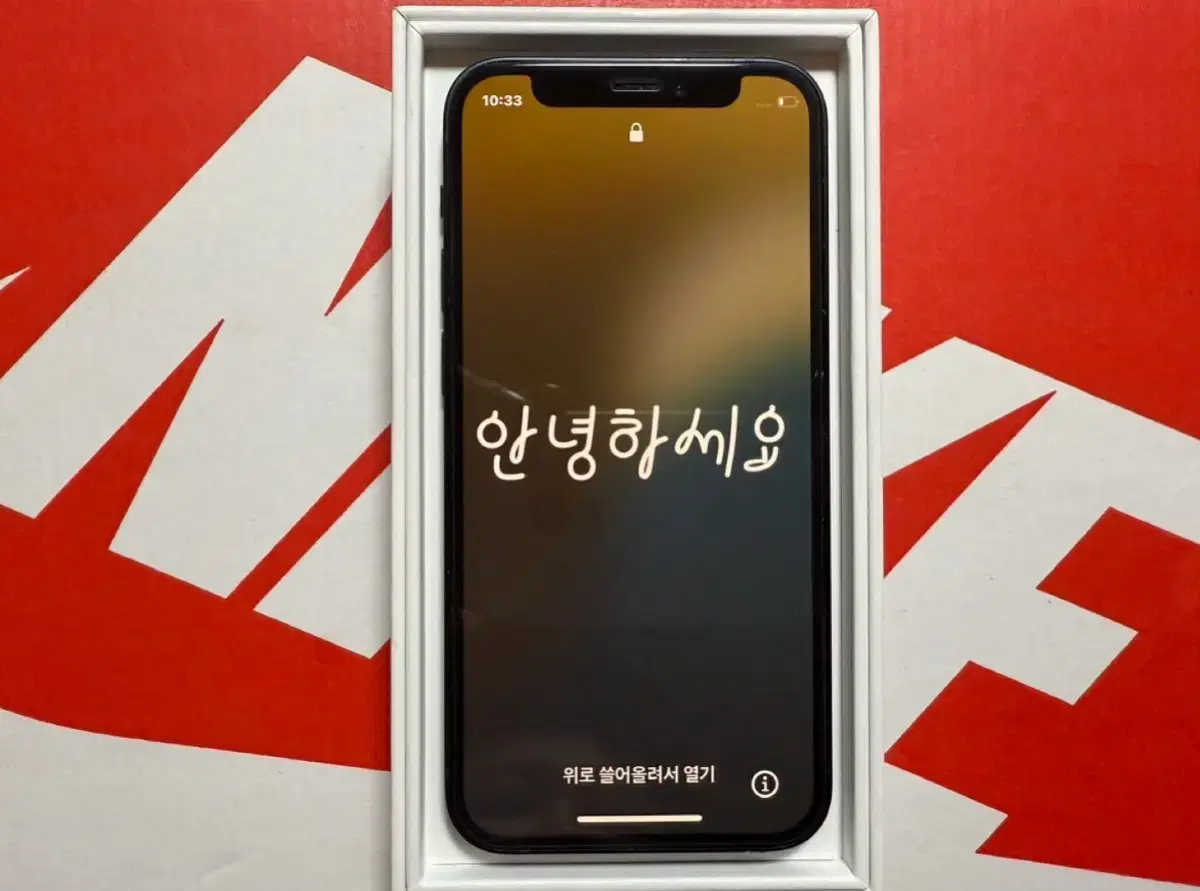 아이폰12 mini  새상품 iOS 18.  11 통화녹음지원 풀박스