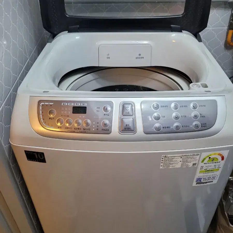 삼성 16kg 통돌이 세탁기 WA16M6540KY