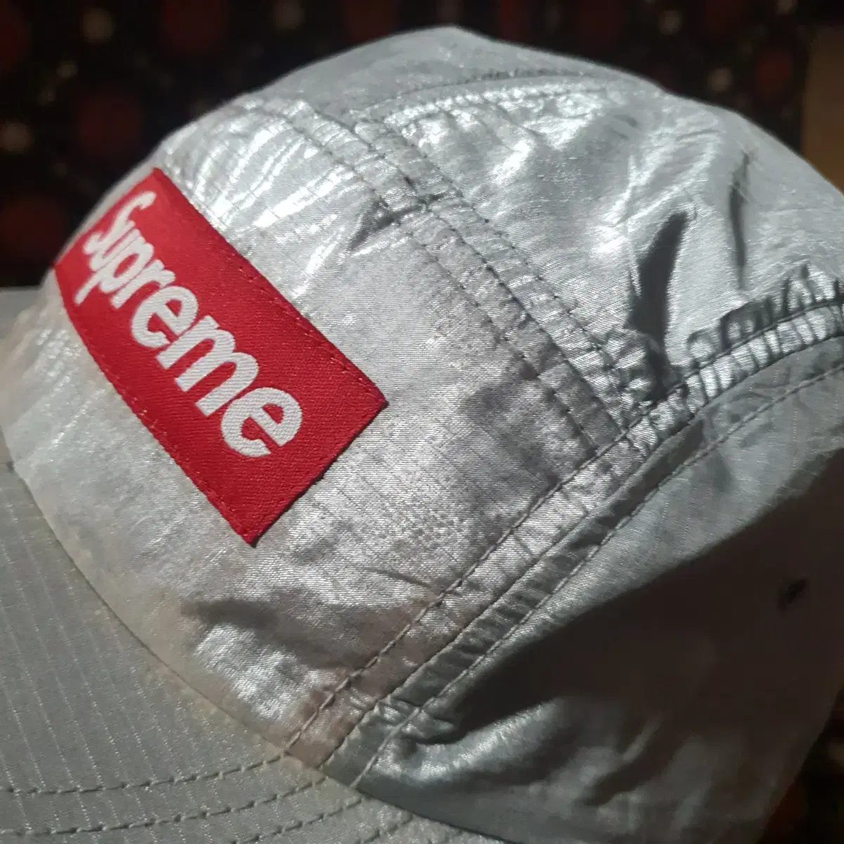 슈프림 박스로고 캠프캡. SUPREME 상태확인  5PANEL CAP