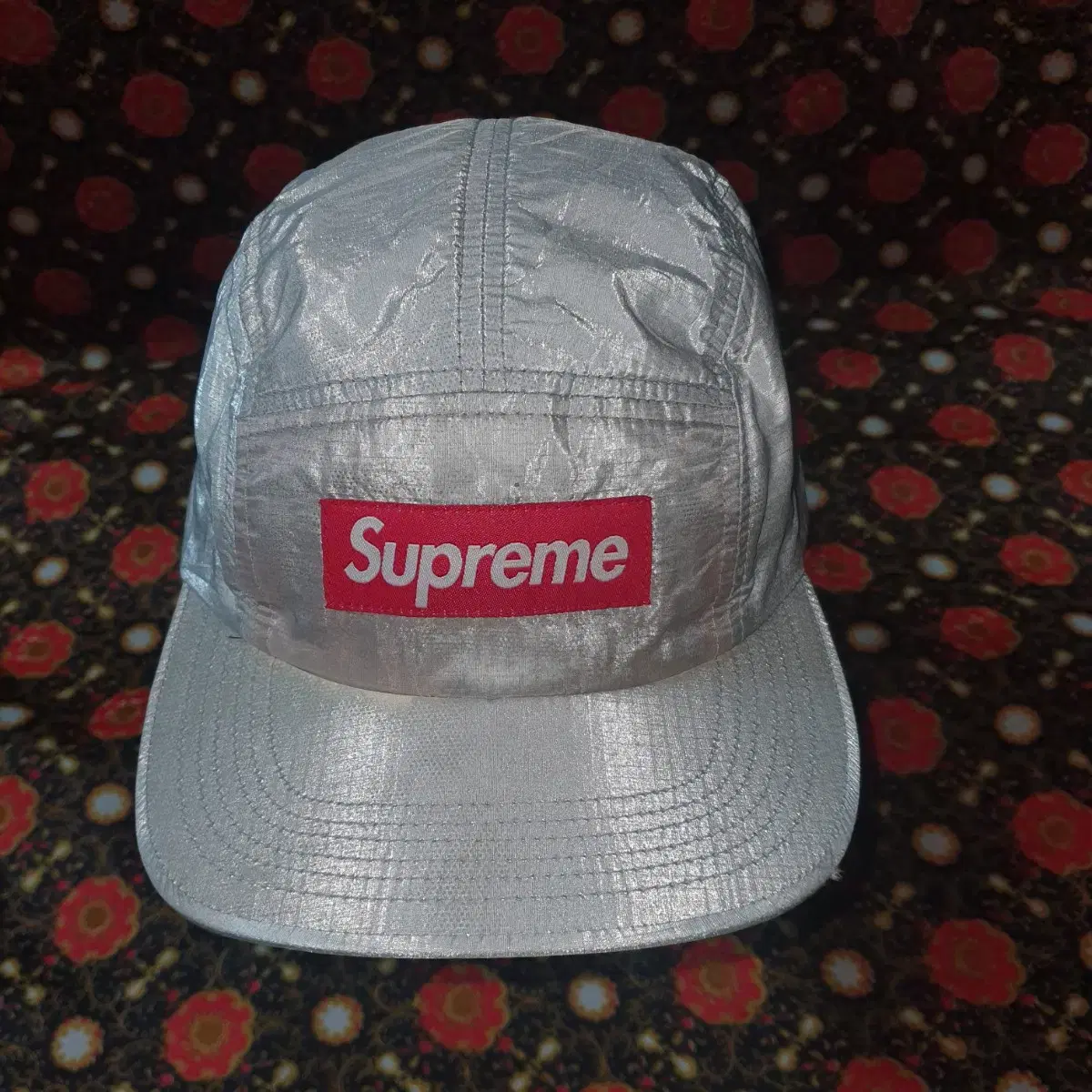 슈프림 박스로고 캠프캡. SUPREME 상태확인  5PANEL CAP