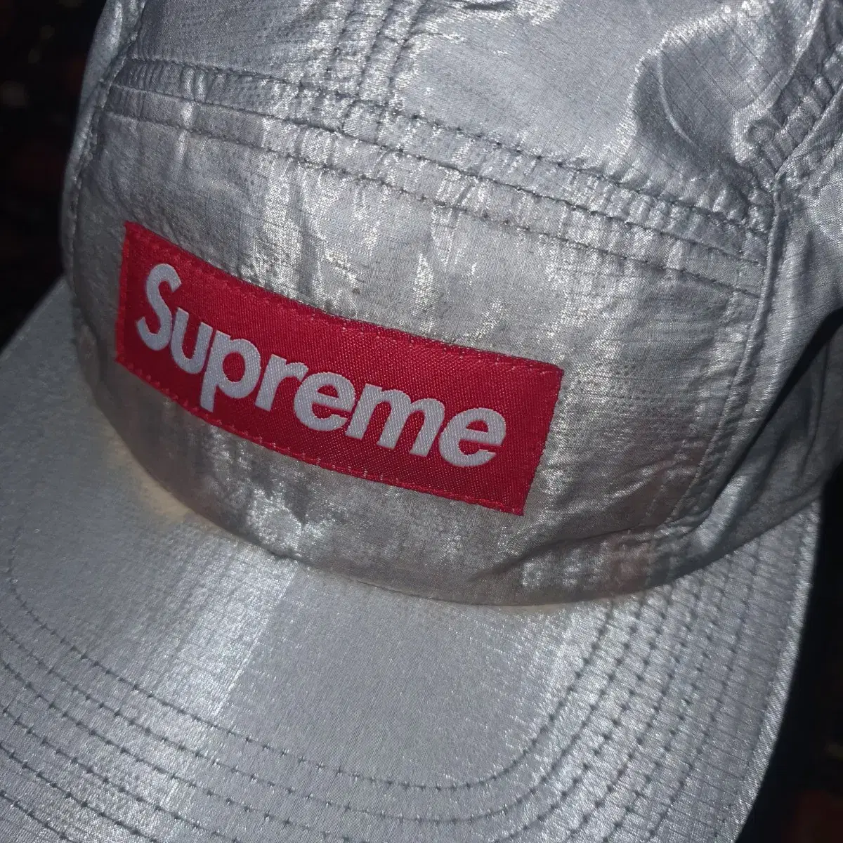 슈프림 박스로고 캠프캡. SUPREME 상태확인  5PANEL CAP