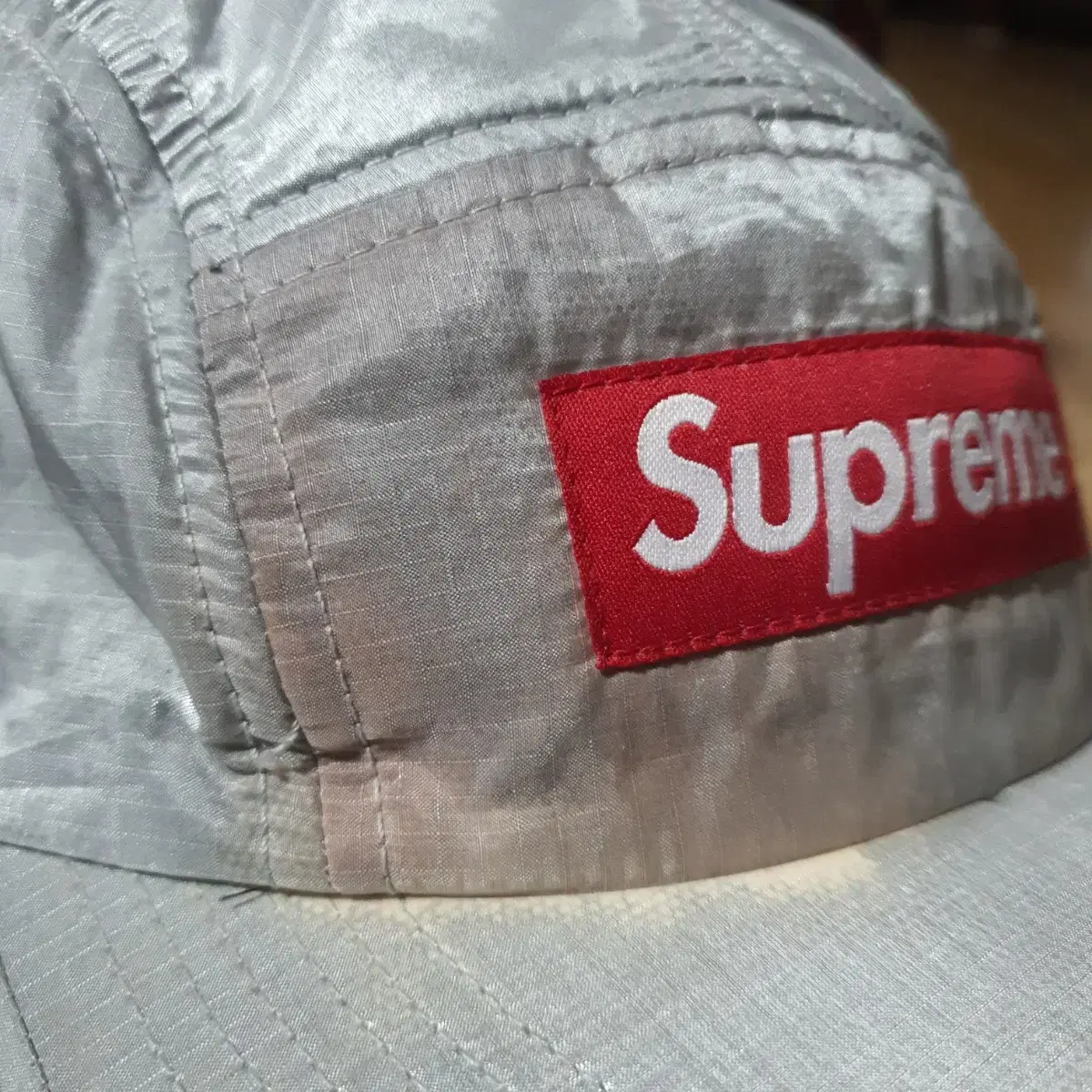 슈프림 박스로고 캠프캡. SUPREME 상태확인  5PANEL CAP