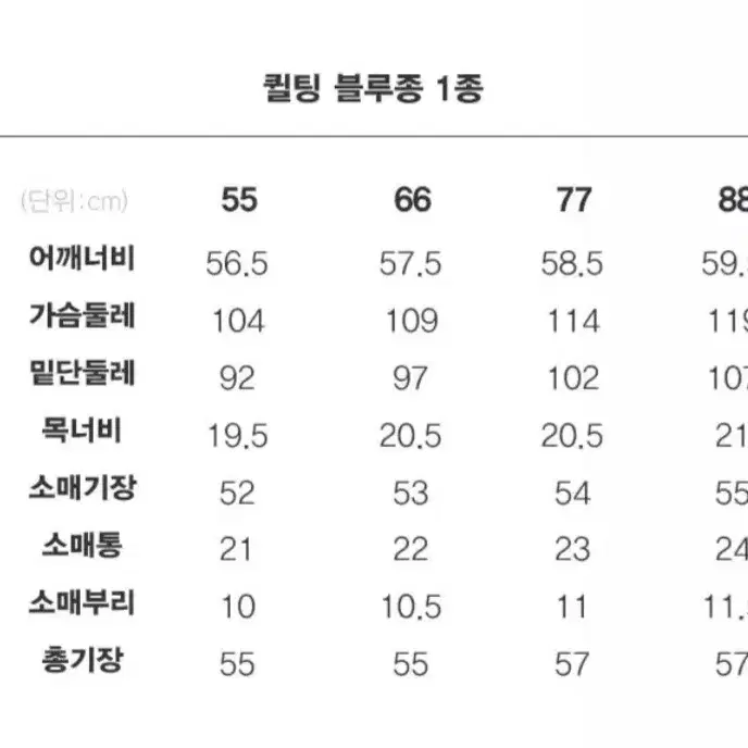 이상봉에디션 퀼팅 블루종