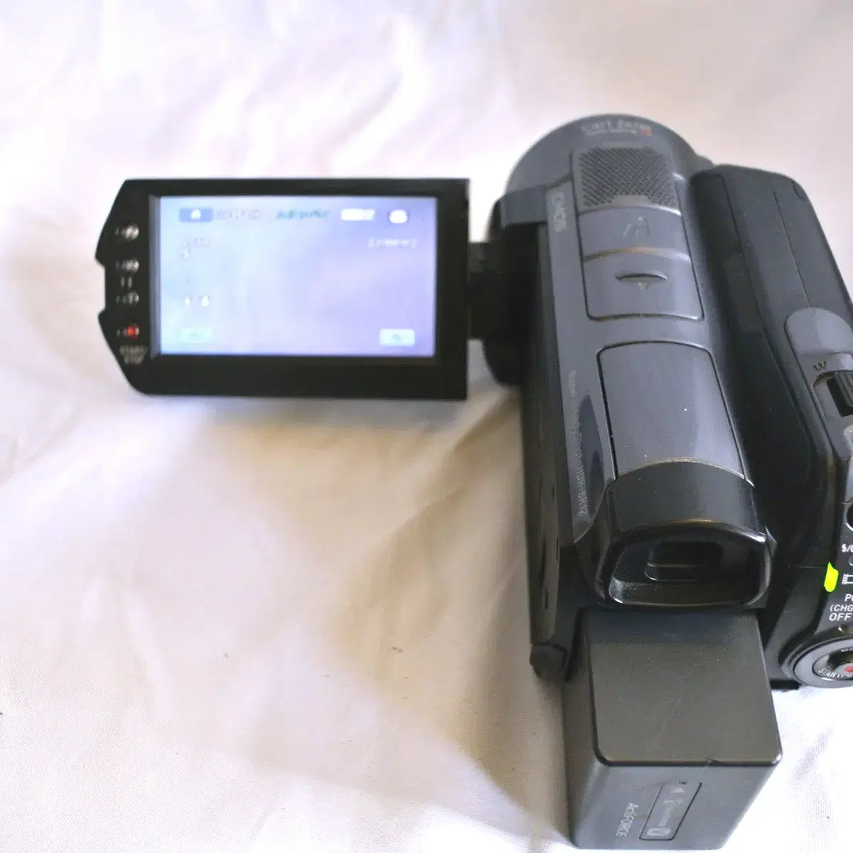 SONY HDR SR12 빈티지캠코더