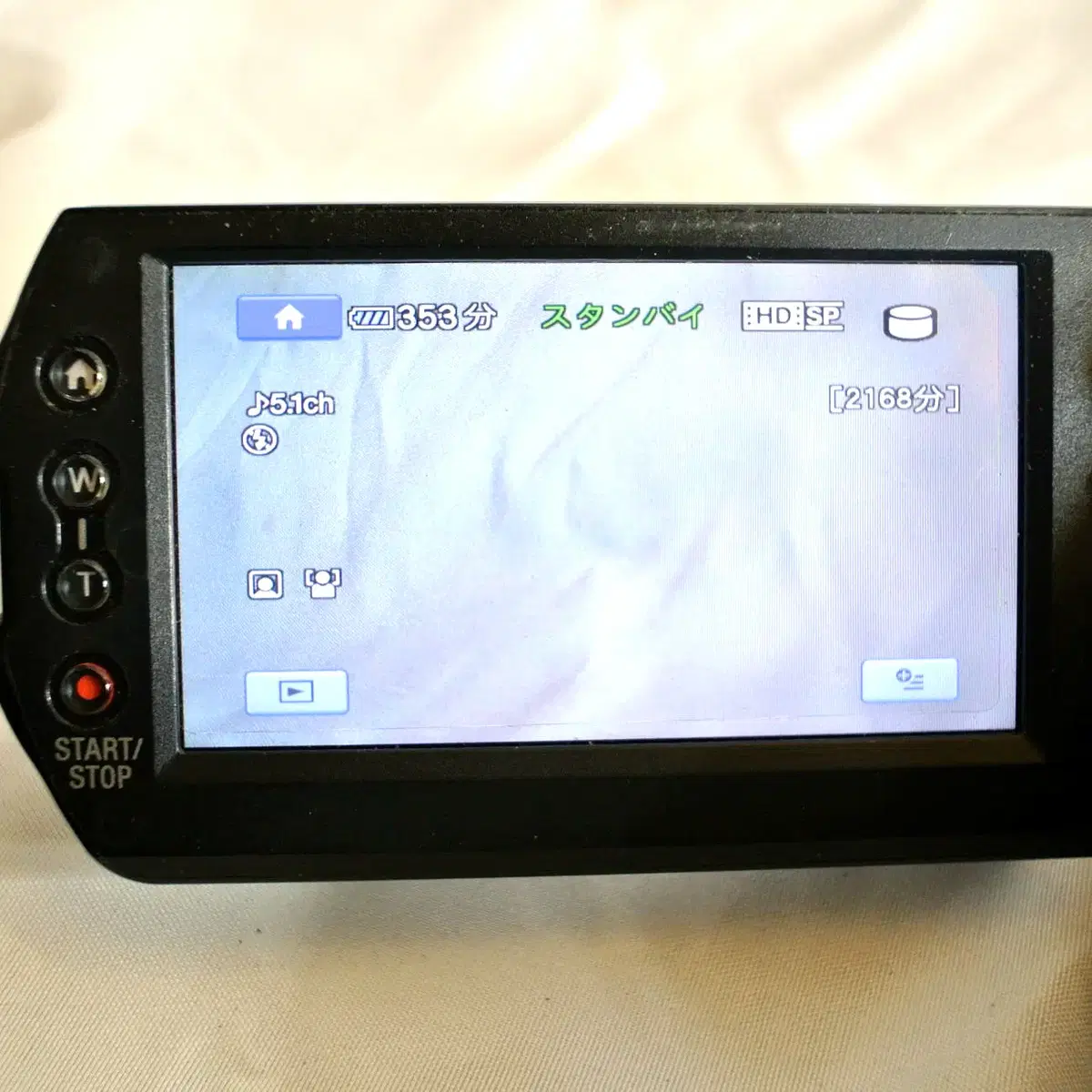 SONY HDR SR12 빈티지캠코더