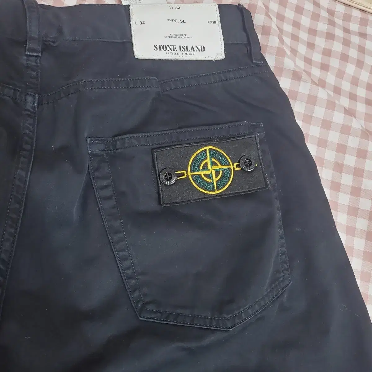 스톤아일랜드 STONE ISLAND 블랙진 면바지 32사이즈