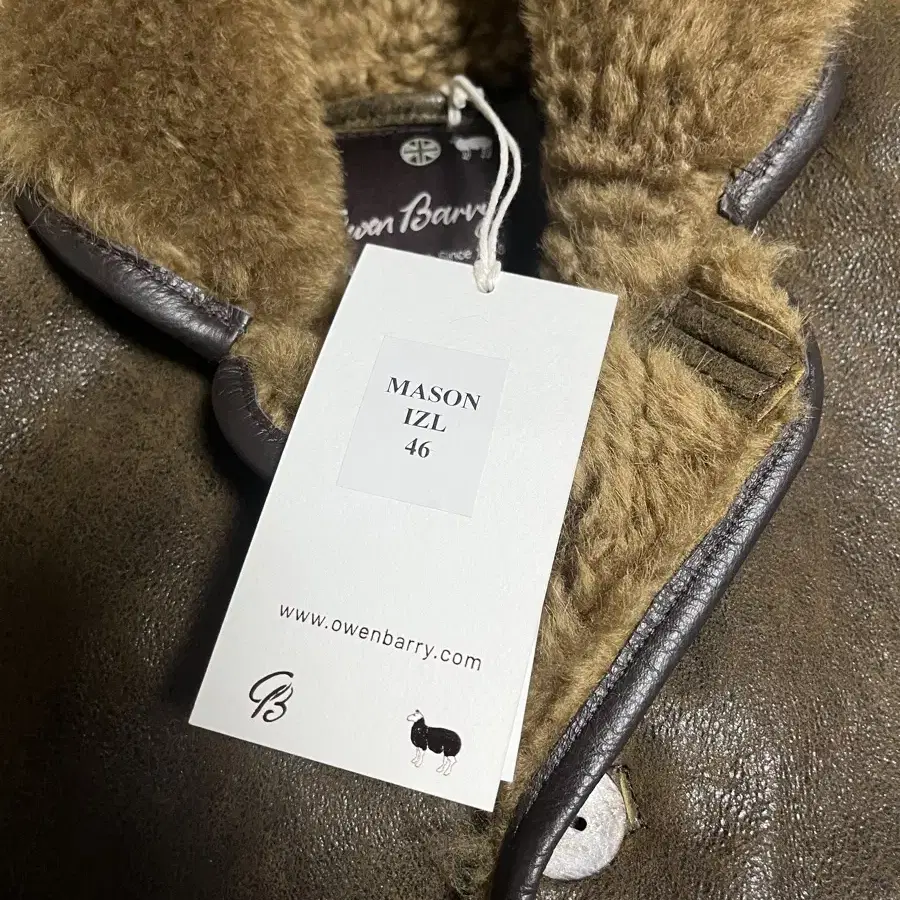 Owen Barry Mason Sheepskin jacket / 오웬베리