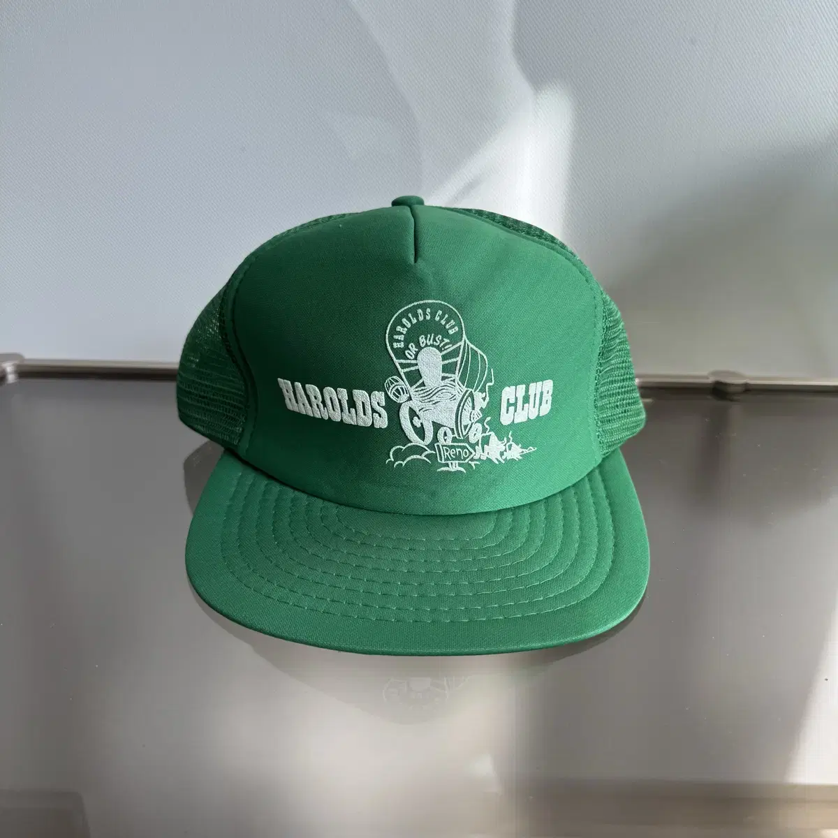 HAROLDS CLUB green cap vintage mexico