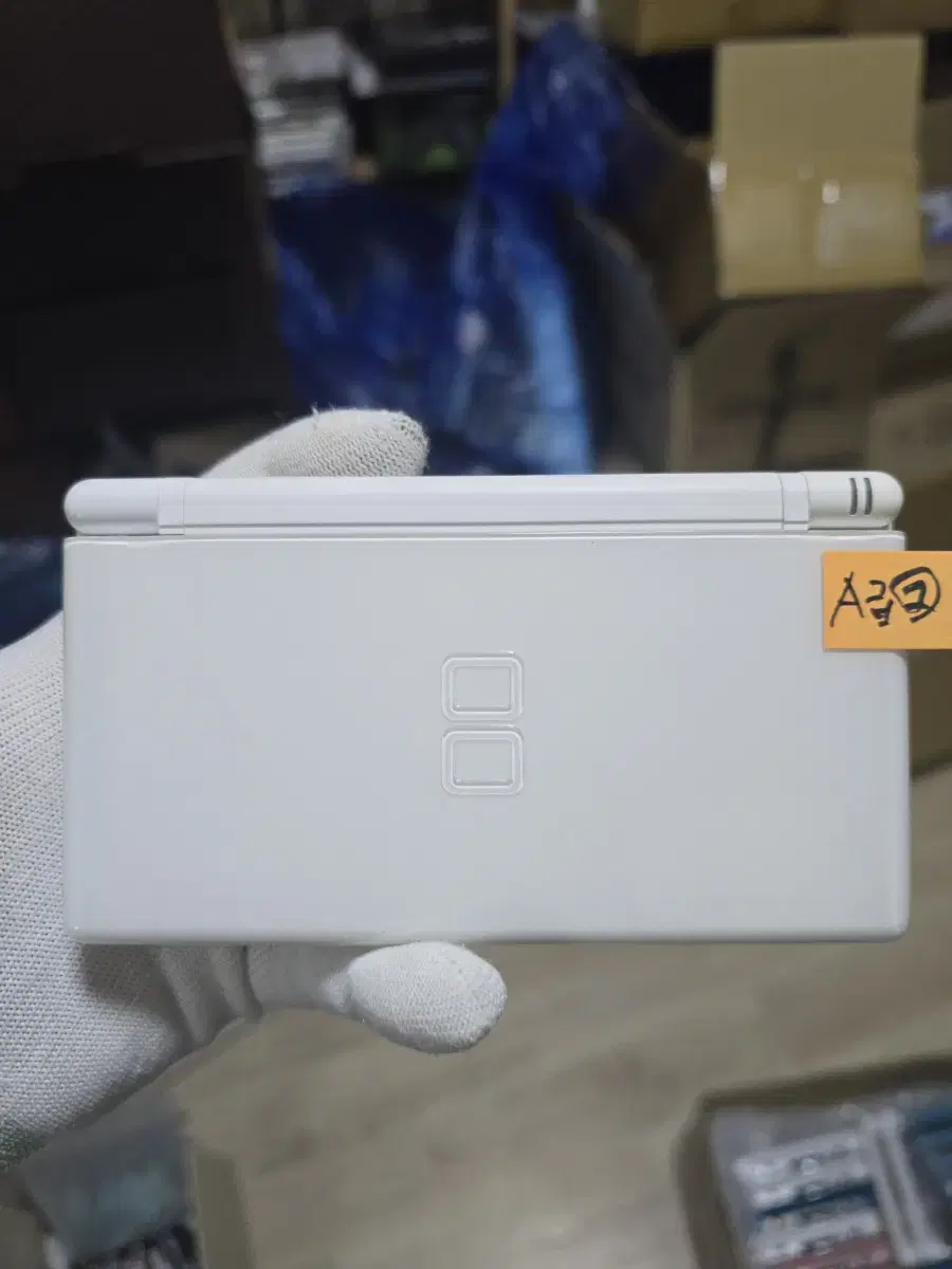 A급 2번 닌텐도 DS Lite DSL 화이트 새터치판