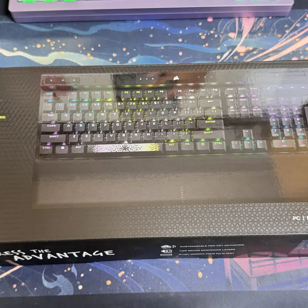 커세어 K70 MAX RGB MGX 래피드트리거 판매합니다.