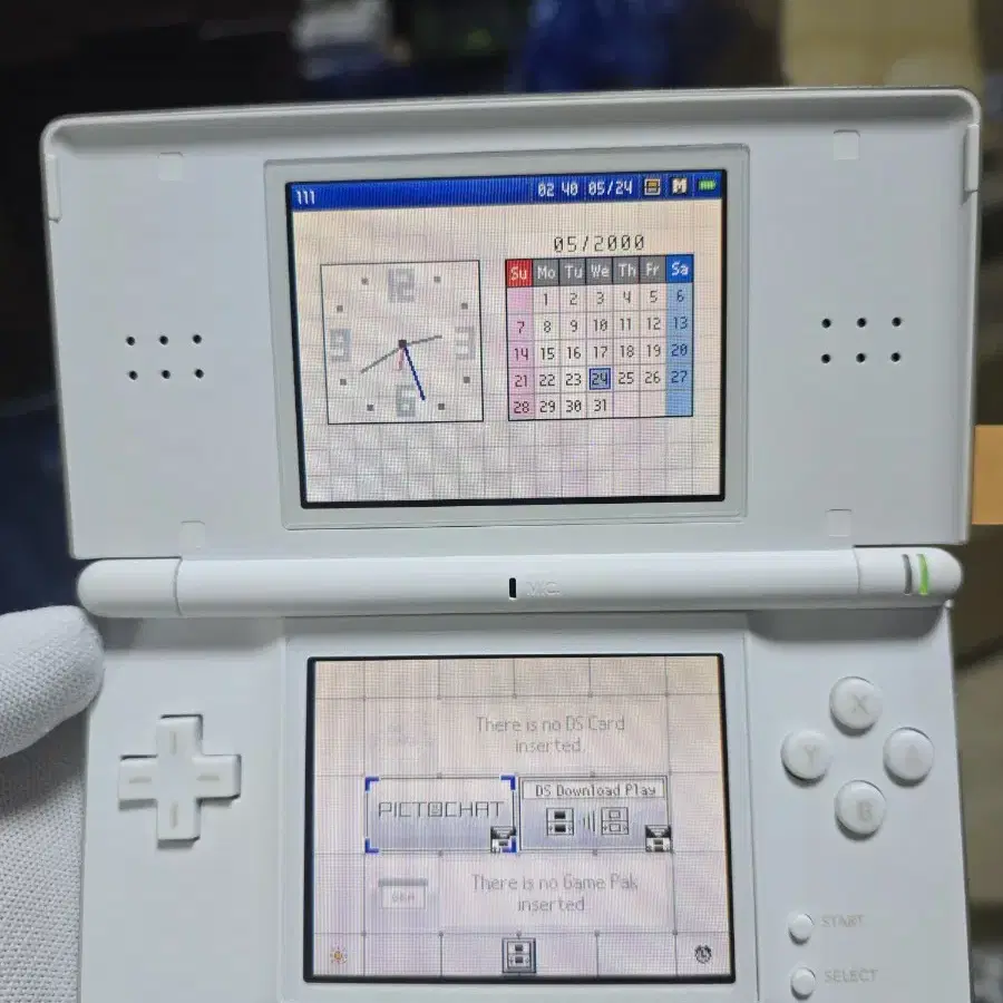 A-급 닌텐도 DS Lite DSL 화이트