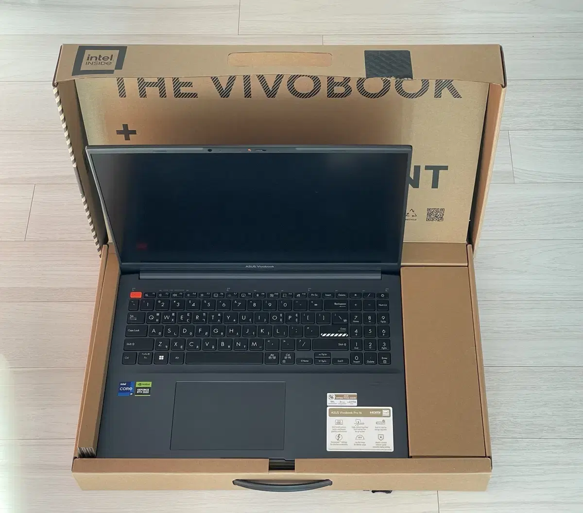 ASUS vivobook pro 16 / RTX4050 노트북