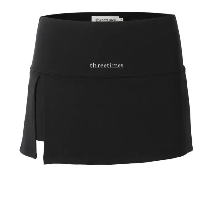 쓰리타임즈 슬릿 스커트 Athletic slit skirt