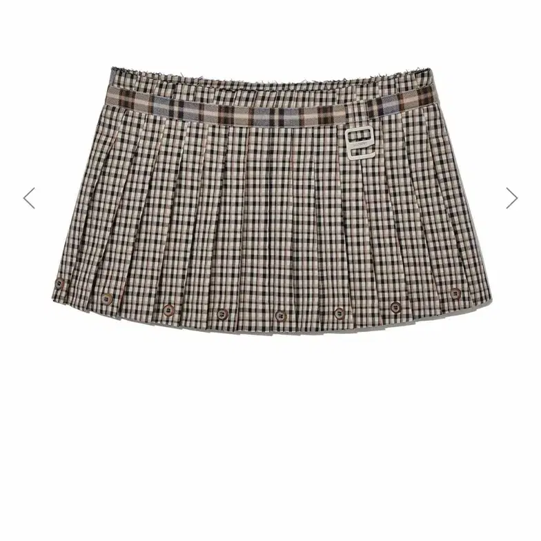 글로니 러셀 스커트 RUSSELL PLAID MINI SKIRT