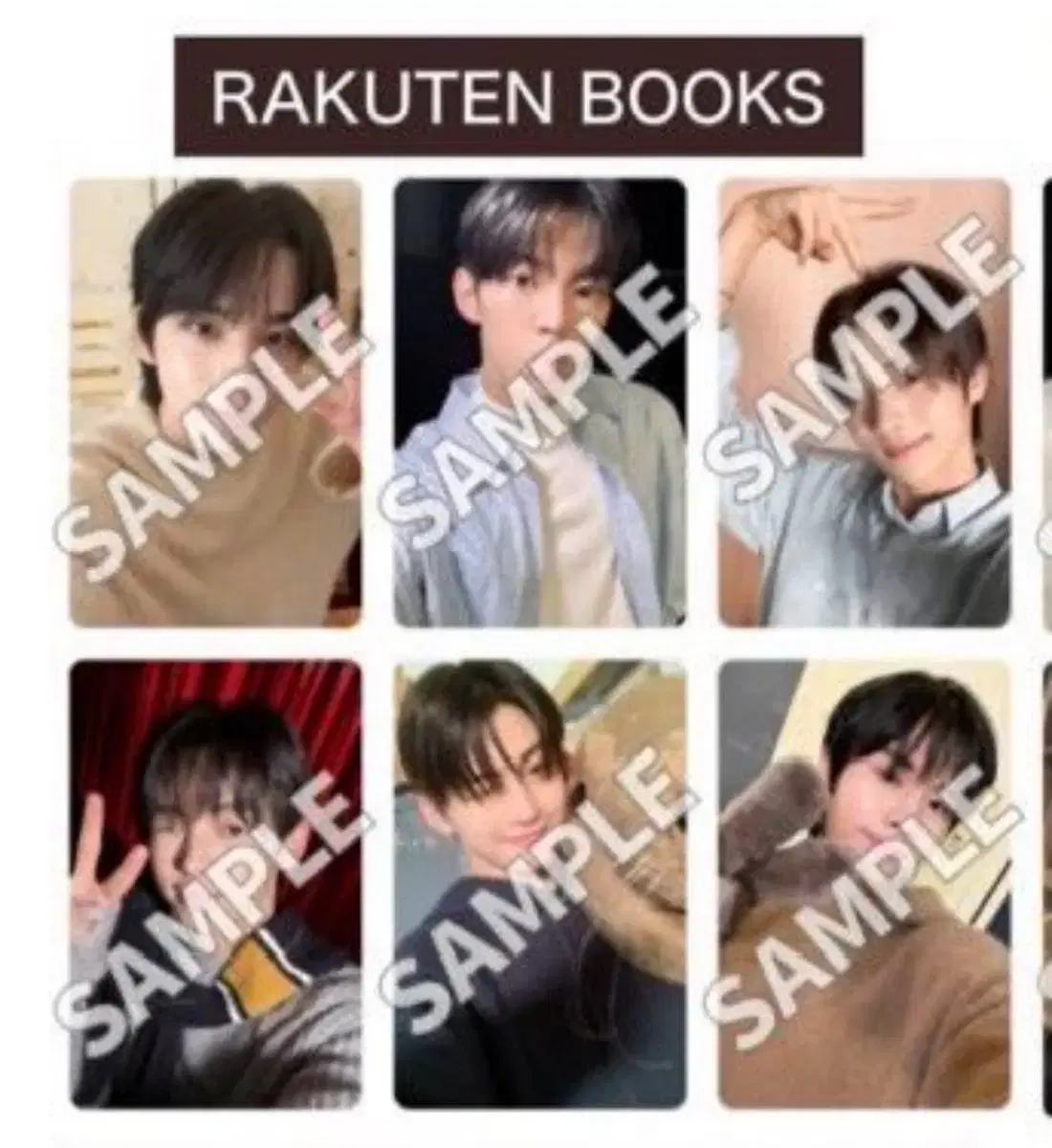 Japan Rakuten Books buncheol Shin Yu Dohoon youngjae Han Jin jihoon Kyungmin