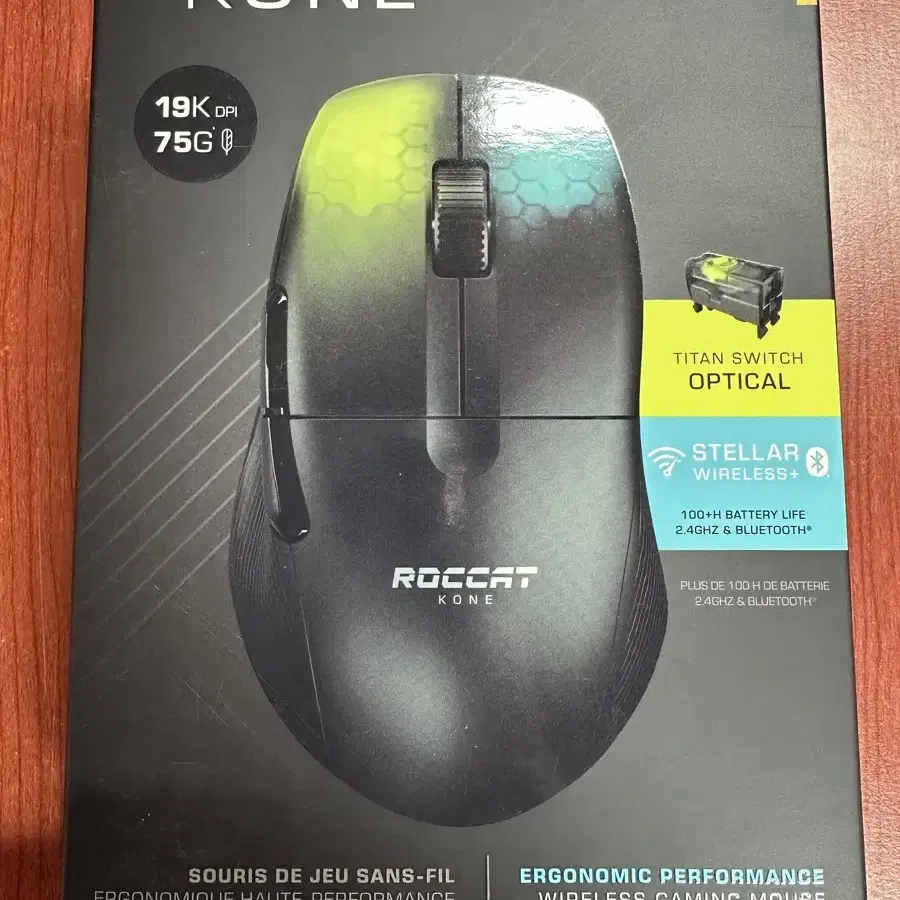 로캣 콘 에어 ROCCAT KONE PRO AIR 블랙 새상품