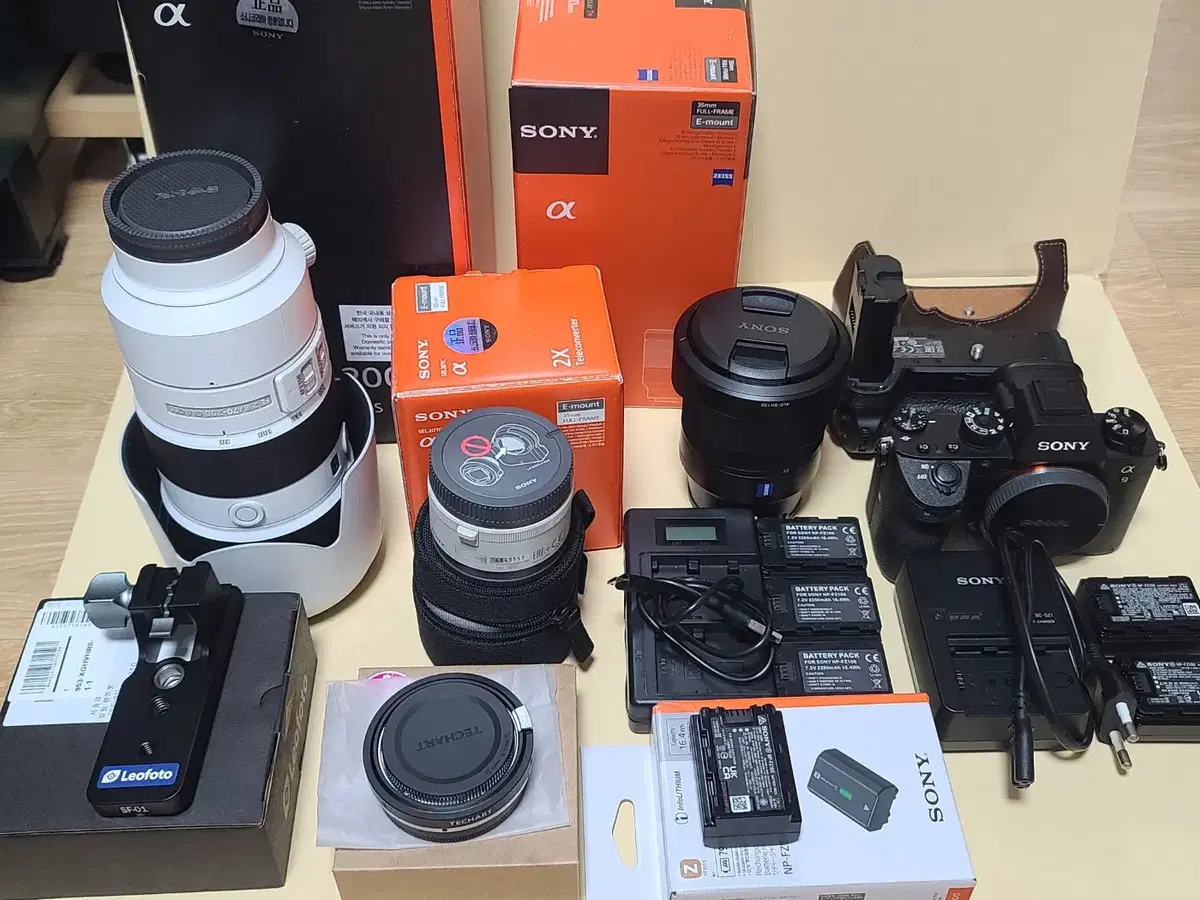 소니 A9, 70-200GM,2X컨버터, 24-70Z F4, LM-EA9