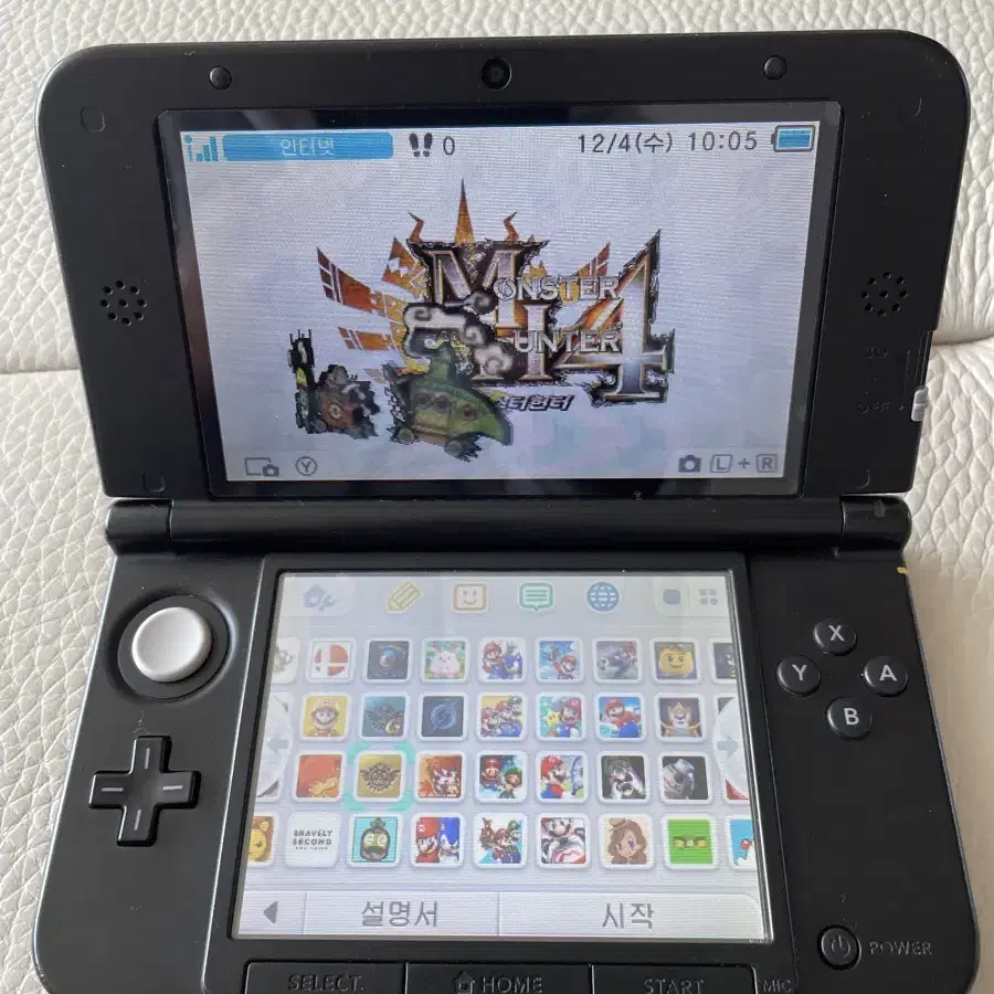 닌텐도 3DS XL(포켓몬 뱅크) 플레이용