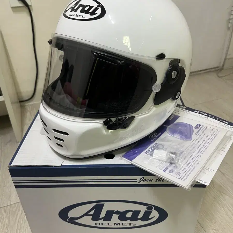 아라이 라피드네오 화이트 L / arai rapid neo