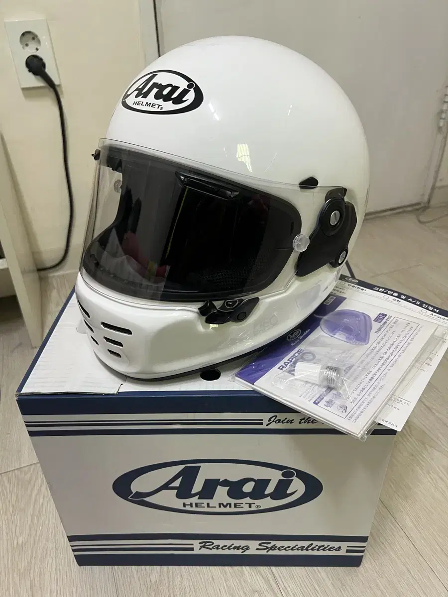 아라이 라피드네오 화이트 L / arai rapid neo