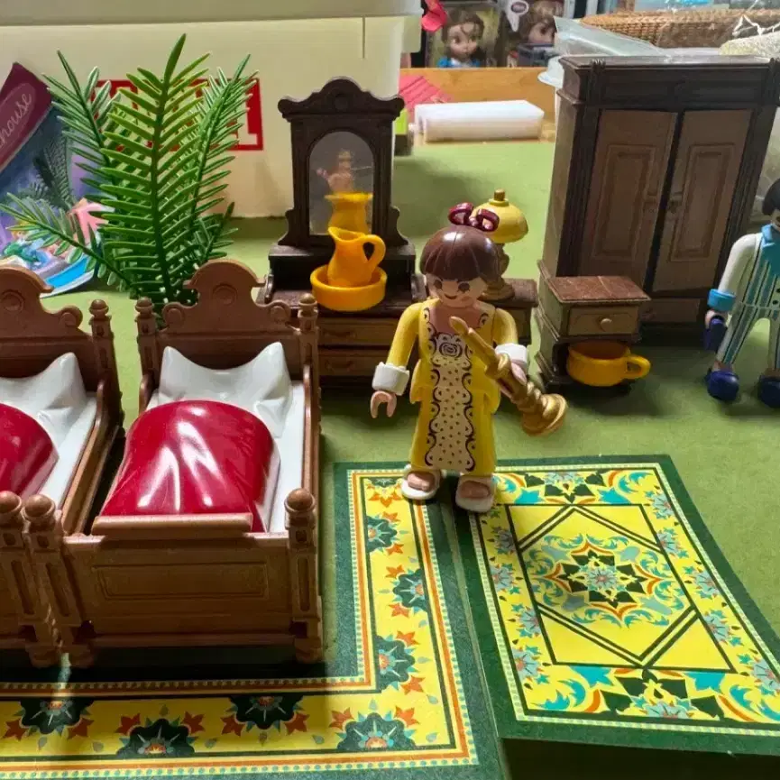 플레이모빌 Playmobil 70971 빅토리안 인형의 집 침대