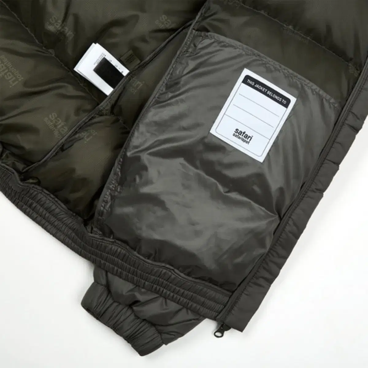 BASIC SAFARI DOWN JACKET (KHAKI)