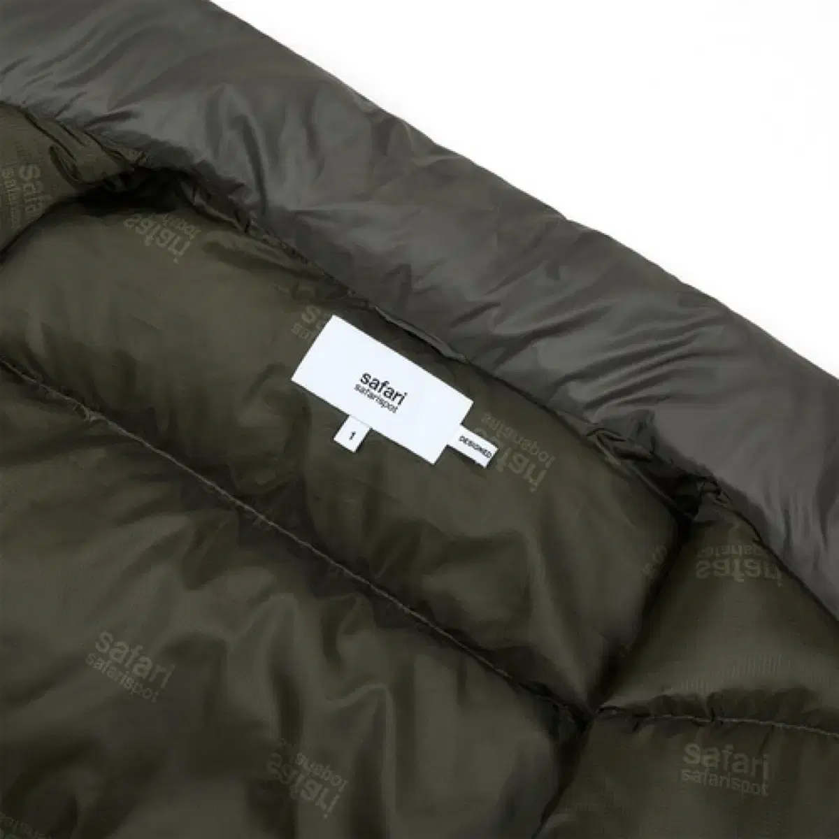 BASIC SAFARI DOWN JACKET (KHAKI)