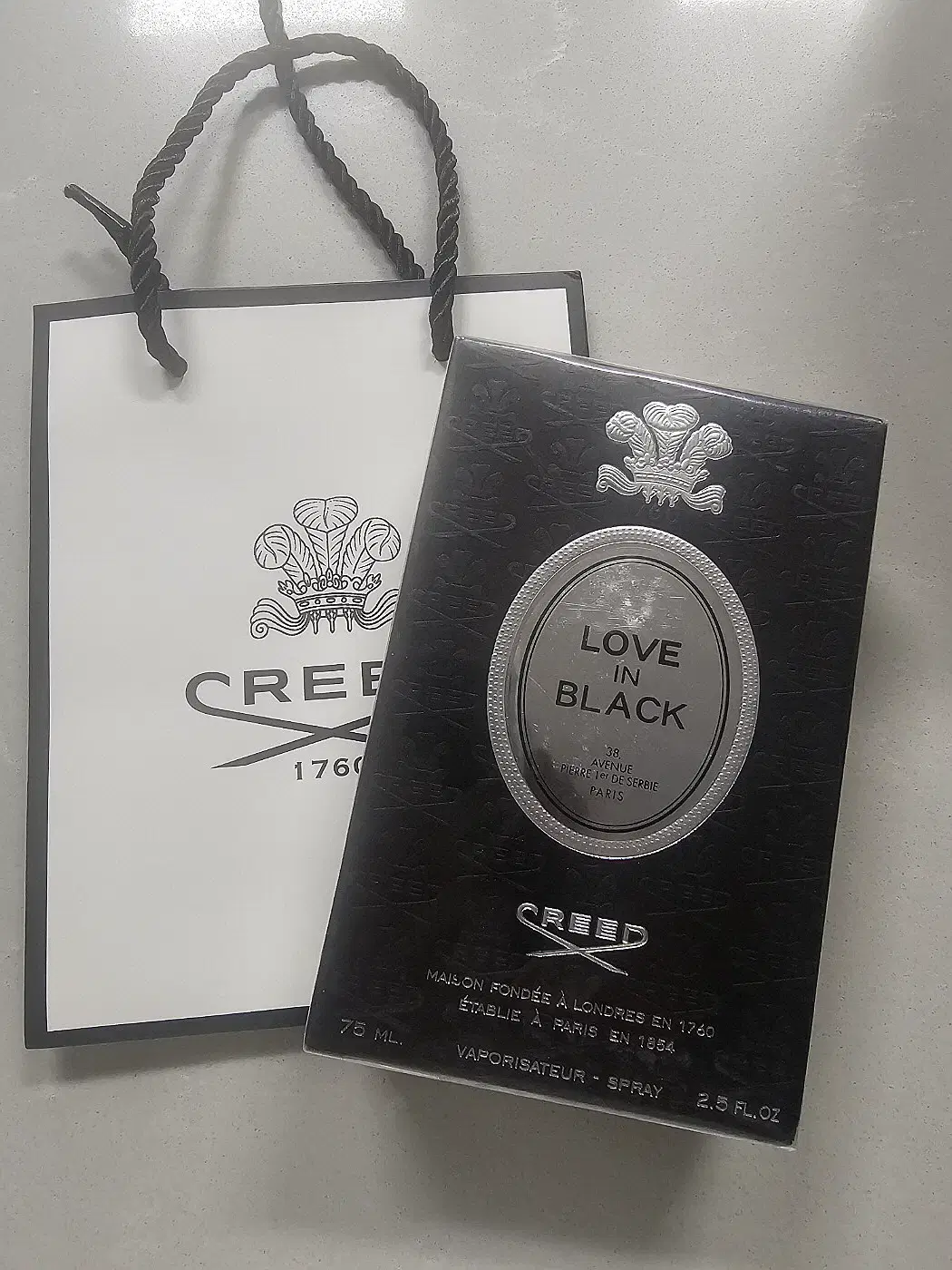 크리드 러브인 블랙 100ml 무배 새상품 Creed perfume