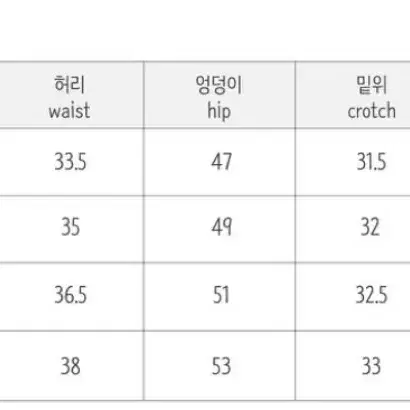 흑청 데님 S