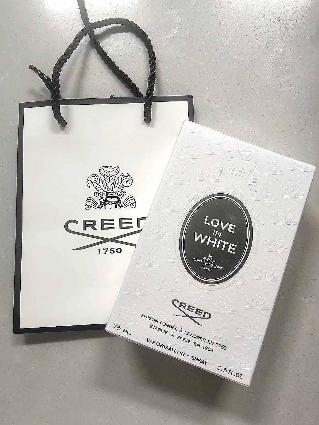 크리드 러브인 화이트 100ml 새상품 무료배송 Creed perfume