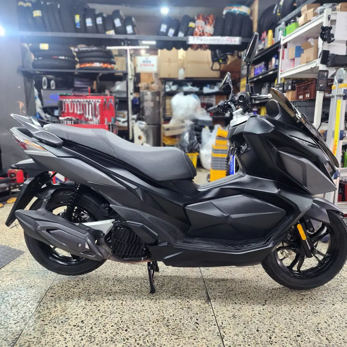 부산 SYM VSX125 ABS 22년식 S급 정비완료 AS매물 3317